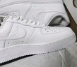 耐克NIKE男空军一号AF1 圣诞节礼物 运动鞋CW2288-111白41 实拍图