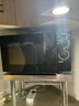 格兰仕（Galanz）微波炉光波炉蒸烤箱一体机 不锈钢内胆 家用平板式23升大容量速热 简易旋钮操作G80F23SP-M8(S0) 黑色 实拍图
