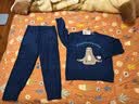蕉内绒绒520H男士睡衣半边绒圆领家居服套装情侣款加绒加厚秋冬季保暖 实拍图
