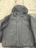优衣库合作款/女装男装PUFFTECH空气棉服连帽外套480064 08 深灰色 2XL 实拍图