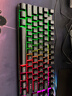 银雕(YINDIAO) K500键盘彩包升级版 机械手感 游戏背光电竞办公 USB外接键盘 全尺寸 黑色混光有线键盘 实拍图