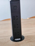 飞利浦（PHILIPS）桌洞插座桌面嵌入式升降可伸缩多功能家用电竞桌电脑办公桌书桌隐形插排/插线板/接线板3插位 实拍图