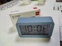 得力（deli）儿童节多功能电子闹钟儿童卧室床头钟学生专用起床神器开学必备蓝 LE102开学必备新年礼物 实拍图