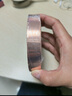 欧唛（oumai）双面铜箔胶带导电胶布纯铜耐高温信号增强屏蔽胶带散热铜箔贴纸双导铜箔胶带50mm*20米 1卷 实拍图