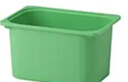 宜家（IKEA）TROFAST舒法特塑料收纳盒儿童玩具储物盒收纳神器分层学生宿舍 亮绿色储物箱42x30x23cm 实拍图