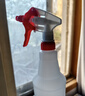 农宝耐酸碱喷壶消毒清洁酒精喷雾器家用浇花神器保洁喷水器 红色 实拍图