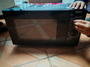 格兰仕（Galanz）微波炉烤箱一体机 平板式不锈钢内胆23升大容量家用光波炉机械旋钮操作简单G80F23SP-M8(S0) 实拍图