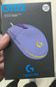 罗技（G）G102 有线游戏鼠标 淡紫色 RGB灯效 轻量化设计 吃鸡鼠标 赛博朋克 200-8000DPI 实拍图
