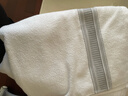 洁丽雅（Grace）柔软吸水速干抗菌防螨纯棉浴巾男女士条纹洗澡巾 实拍图