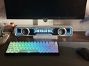 漫步者花再Halo SoundBar桌面音响音箱家用台式电脑游戏音响长条有线音箱蓝牙5.4RGB灯效 破晓白 实拍图