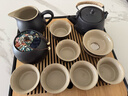 京东京造 茶具整套 功夫茶具陶瓷套装茶壶茶杯茶盘【黑陶提梁壶】 12件套  实拍图