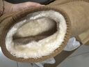 ZHR雪地靴女冬季新款加绒保暖棉鞋女鞋防滑防水厚底短靴女GZ08驼色37 实拍图