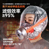 火焰战士防毒面具消防面罩防烟防火面罩3C认证逃生过滤式自救呼吸器TZL30A 实拍图