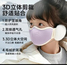 佳睦儿童保暖口罩秋冬加绒加厚防风防寒耳罩一体可水洗德绒护耳款蓝色 实拍图