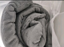 雅鹿牛奶绒被子冬被季双面绒棉被单人加厚保暖10斤被芯双人春秋被毯褥 双面牛奶绒-灰色【加厚保暖】 150*200cm春秋被【约4斤】 实拍图