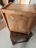 京东京造家居悦枫实木床头柜 天然橡胶木双层储物 收纳卧室储物柜原木色 实拍图