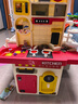 欣格儿童玩具女孩特大厨房90件套做饭过家家仿真模拟煮饭厨具声光 实拍图