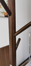 家逸全实木衣帽架卧室衣架落地挂衣架立式客厅挂衣服架子办公室挂包架 实拍图