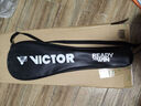 VICTOR威克多羽毛球拍碳素纤维单拍小隼TK-HAWK黑 4U已穿线25磅附手胶 实拍图