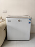 美的（Midea）时光Pro202L单温家用冰柜-40℃超低温减霜电控彩晶玻璃冷藏冷冻两用 冰箱BD/BC-202KGEMT(E) 实拍图