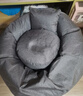 编草人懒人沙发豆袋网红单人沙发椅小户型懒人椅超大可睡觉躺卧小沙发 深灰色【送抱枕+脚凳】 120*130CM【适合身高165-175CM】 实拍图