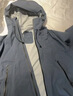 迪卡侬（DECATHLON）硬壳冲锋衣男女春秋登山防风防水单层夹克风衣运动外套MH500 男款-蓝色 加内胆选大一码 M 实拍图