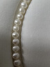 南珠宫福禄淡水珍珠项链925银扣白色强光近圆女款送礼 5.5-6.5mm 实拍图