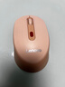 联想（Lenovo）无线蓝牙双模充电鼠标 便携办公鼠标 人体工学设计 适用台式机一体机笔记本平板 M28粉色 实拍图