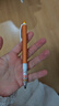 uni三菱（uni）KURU TOGA系列活动铅笔学生自动铅笔彩色 M5-450自动旋转铅芯0.5mm 橙色 单支装 实拍图