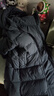 京东京造【高充绒312G】羽绒服男25冬季男女长款过膝连帽外套 灰色 S 实拍图