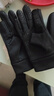 罗维利特手套男夏季防晒防风保暖加绒触屏户外骑行二指摩托车外卖半指漏指 二指加厚黑色 均码有弹力 实拍图