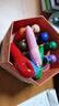 美乐童年儿童蜂蜡蜡笔12色幼儿不脏手无毒可水洗1-3岁宝宝涂鸦画笔油画棒 实拍图