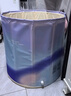 西哈泳士可折叠泡澡桶成人全身沐浴桶大人家用洗澡桶浴盆浴缸婴儿童游泳桶 紫80*65加厚锁温【瑶浴礼包】 实拍图