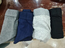 浪莎内裤男纯棉10A级抗菌舒适桑蚕丝内裆男士平角裤男生四角裤头4条 实拍图