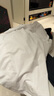 京东京造【已售300w件】短袖t恤男衣服秋季男士打底外穿 白色 XL 实拍图