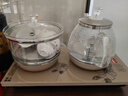 容声烧水壶全自动上水电热水壶茶台烧水壶一体茶具套装家用控温保温一体泡茶壶电水壶全自动电热水壶 0.8L 玻璃清洁款金(37*20cm)无水续水 实拍图
