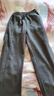 自由系阔腿裤女秋冬加绒新款高腰显瘦宽松垂感香蕉直筒窄版羊毛休闲裤子 实拍图