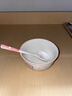 釉下彩可爱卡通碗碟套装家用高颜值陶瓷碗筷盘餐具 2碗2勺 4件套 实拍图