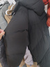 波司登（BOSIDENG）羽绒服女中长款脱卸帽加厚新国标90绒商场同款修身外套 【店长推荐】黑色8056 S 160/84A 体重约110-130斤 实拍图