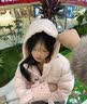 骆驼（CAMEL）【黑钻5】气凝胶户外羽绒服冬季新款男女同款保暖防泼水面包服 90绒 白玉粉 男女同款 A34CAPN750B L 实拍图