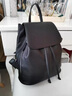 朱尔包包女包头层牛皮双肩包女经典时尚背包女休闲大容量双肩背包女 【黑色】高颜值真皮外出旅行包 实拍图