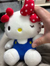 Hello Kitty三丽鸥毛绒玩具布偶玩偶布娃娃抱枕生日圣诞节礼物女 凯蒂猫公仔 实拍图