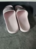 京东京造【糖果拖】拖鞋女士防滑轻便情侣防臭浴室拖凉拖鞋樱花粉38-39 实拍图