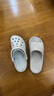 卡骆驰（CROCS）洞洞鞋贝雅男鞋女鞋轻便耐磨一脚蹬拖鞋休闲鞋|10126 卵石色-2V3 41 /42(260mm) 实拍图