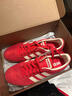 adidas「T头鞋」VL COURT复古休闲板鞋德训鞋男女阿迪达斯轻运动 浅猩红/暖香草色/黄色   38 实拍图