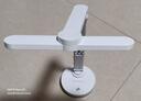 巴苏姆全光谱台灯护眼学习专用学生国aa级减影宿舍防近视床头灯超长续航 高清时钟款-全光谱护眼【超长续航】送笔筒 实拍图