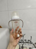贝亲（Pigeon）自然离乳 PPSU重力球吸管双把手奶瓶 330mL 12月+ AA253 实拍图