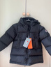 保姆鹅  【风墙】儿童羽绒服宝宝中长款护脸加厚外套保暖童装[NG2664] 可可 130 实拍图