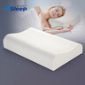 睡眠博士（AiSleep）泰国乳胶枕 94%天然乳胶 泰国进口成人护颈椎枕头 深睡专用波浪枕 实拍图