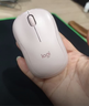 罗技（Logitech）M196 无线蓝牙鼠标 办公鼠标 笔记本商务办公家用 小巧便携 对称手型 玫瑰粉 实拍图